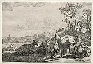The Shepherd by Paulus Potter (Dutch, 1625–1654)