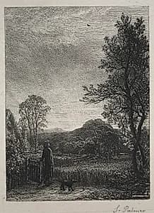 The Skylark by Samuel Palmer (British, 1805–1881)