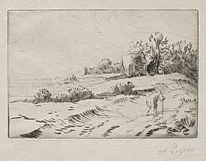 The Tower by Alphonse Legros (French, 1837–1911)