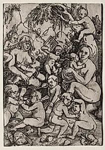 The Two Mothers by Hans Baldung (German, 1484/85–1545)