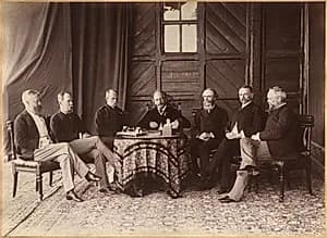 The Viceregal Council by Raja Deen Dayal (Indian, 1844–1905)