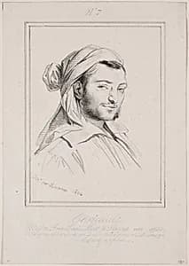 Portrait of Achille Devéria (French, 1800–1857)