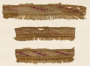 Three Border Fragments by Unknown Artist