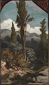 Portrait of Elihu Vedder (American, 1836–1923)