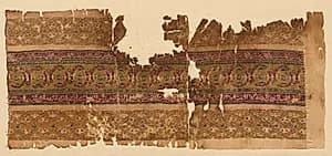 Tiraz with guilloche bands by Unknown Artist