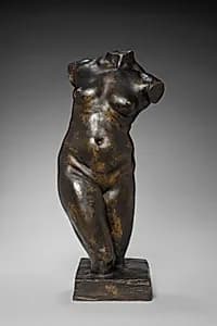 Torso by Jules Dalou (French, 1838–1902)