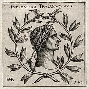 Trajan by Hans Sebald Beham (German, 1500–1550)