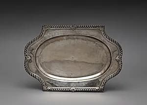 Tray by Paul Jacques de Lamerie (British, 1688–1751)