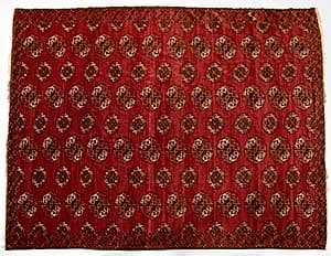 Turkmen Main Carpet  by Unknown Artist