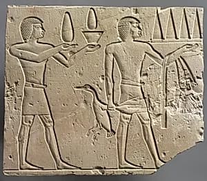 Two Offering Bearers by Unknown Artist