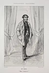 Un Beau by Paul Gavarni (French, 1804–1866)