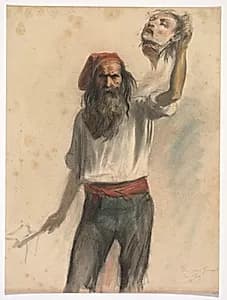 Un Borreau (An Executioner) by Auguste Raffet (French, 1804–1860)