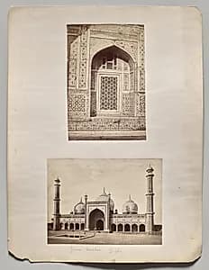 Untitled (Jama Masjid, Delhi) by Unknown Artist