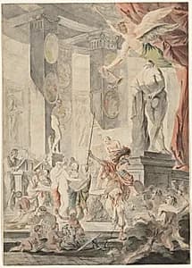 Ut Pictura Poesis by Charles-François Hutin (French, 1715–1776)