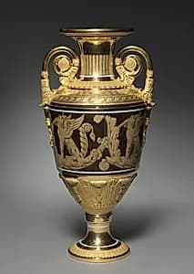 Vase by St. Petersburg Imperial Porcelain Factory (Russian)