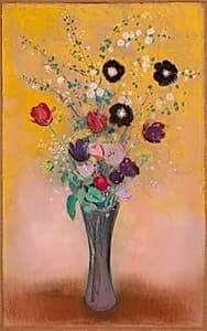 Vase of Flowers by Odilon Redon (French, 1840–1916)