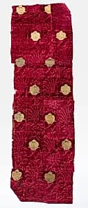 Velvet Fragment by Unknown Artist