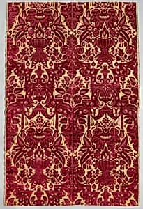 Velvet Fragment by Unknown Artist