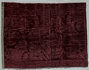 Velvet Fragment by Unknown Artist