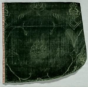 Velvet Fragment by Unknown Artist