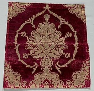 Velvet Fragment by Unknown Artist