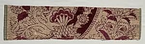 Velvet Fragment by Unknown Artist
