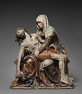 Vesperbild (Pietà) by Master of Rabenden (German)