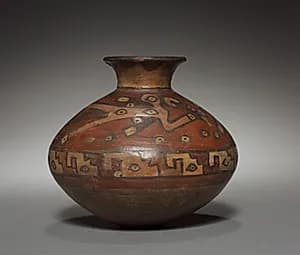 Vessel with Bird Designs by Unknown Artist