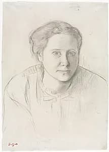 Victoria Dubourg by Edgar Degas (French, 1834–1917)