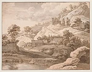 View near Orleans by Isaac de Moucheron (Dutch, 1667–1744)