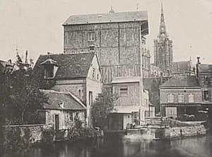 View of Évreux by Hippolyte Bayard (French, 1801–1887)