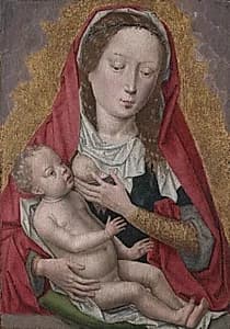 Virgin and Child by Hans Memling (Netherlandish, 1494)