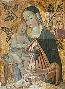 Virgin and Child by Fiorenzo di Lorenzo (Italian)