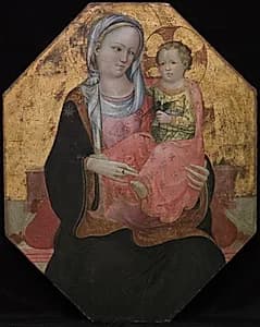 Virgin and Child by Rossello di Jacopo Franchi (Italian, c.1376–1457)