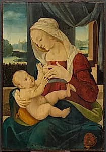 Virgin and Child by Lorenzo di Credi (Italian, 1459–1537)