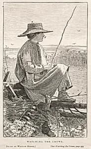 Watching the Crows by Winslow Homer (American, 1836–1910)