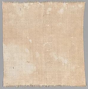 White Linen Piece by Unknown Artist