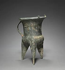 Wine Vessel (Jia) by Unknown Artist