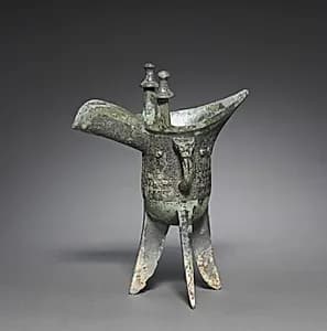 Wine vessel (Jue) by Unknown Artist