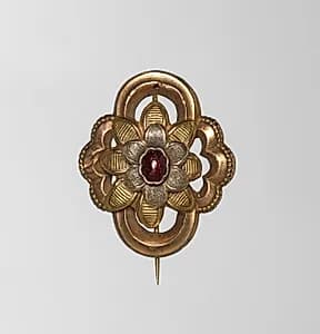Woman's Costume (Brooch) by Unknown Artist