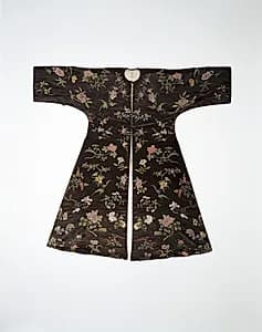 Woman's Silk Robe by Unknown Artist