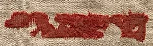 Wool Fragment by Unknown Artist