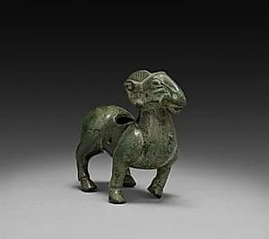 Zun in the Shape of a Ram by Unknown Artist