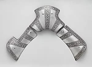 Alternate Set of Saddle Steels by Unknown Artist