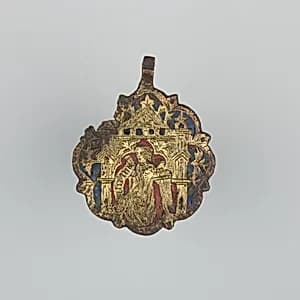 Badge or Harness Pendant by Unknown Artist