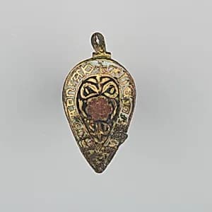 Badge or Harness Pendant by Unknown Artist