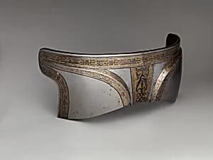 Cantle Plate of a Saddle by Unknown Artist