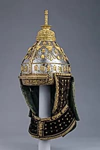 Ceremonial Helmet by Unknown Artist