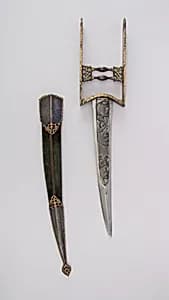 Dagger (Katar) with Sheath by Unknown Artist