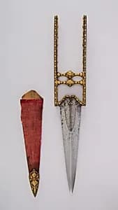Dagger (Katar) with Sheath by Unknown Artist